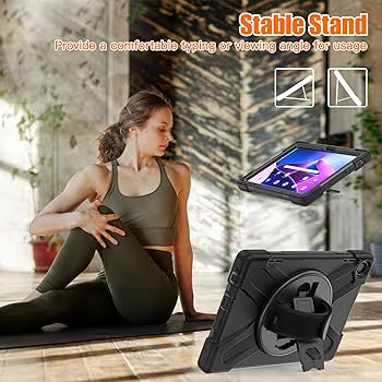 Leｎovo.Tab．M１０HD専用バック及び専用回転台付き。美品。お買得。 Amazon.com: Rugged Case for Lenovo-Tab-M10 (3rd Gen) 10.1